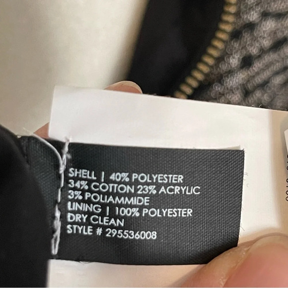 NWT Club Monaco Davin Tweed Fit and Flare Dress w/ Pockets Sz 2 - Picture 11 of 11